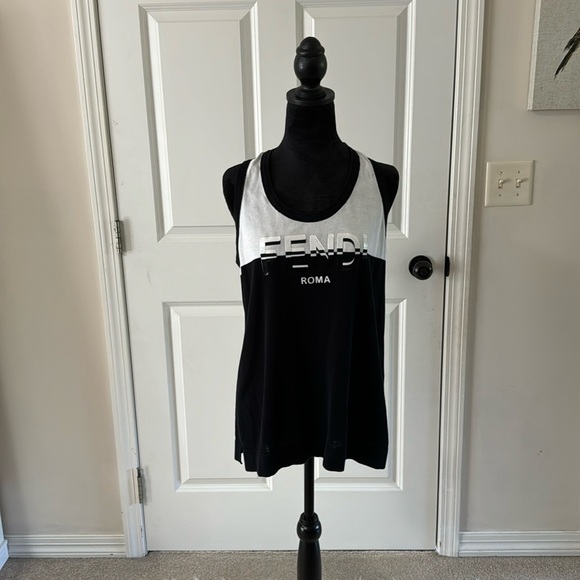 Authentic Fendi tank top size medium size 46 - Picture 1 of 8